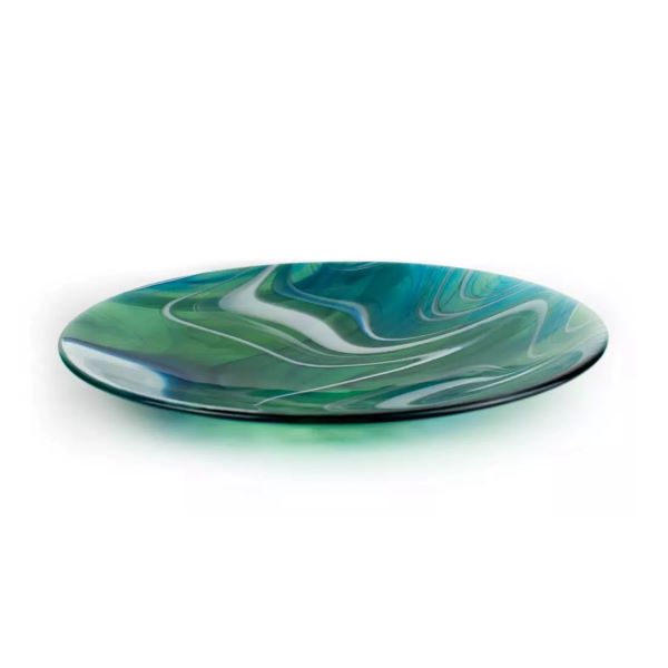 Oceanside Glass Fusers' Reserve Pale Green, Aqua Blue COE96